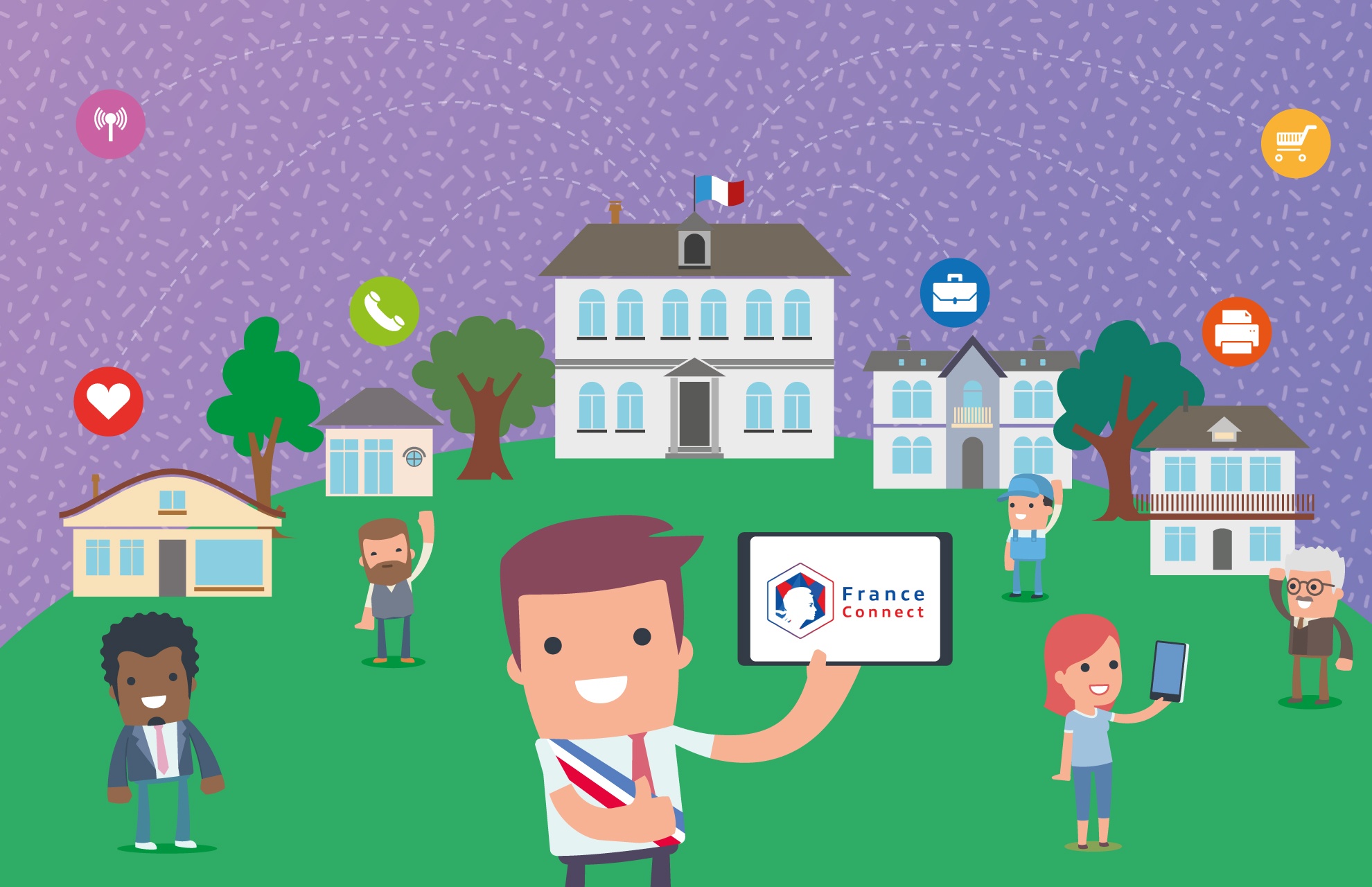 FranceConnect, l'identifiant pour tous les services de votre commune